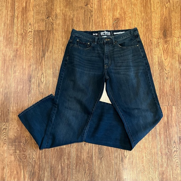 urban pipeline Jeans Mens Urban Pipeline Relaxed Bootcut 34 X 32